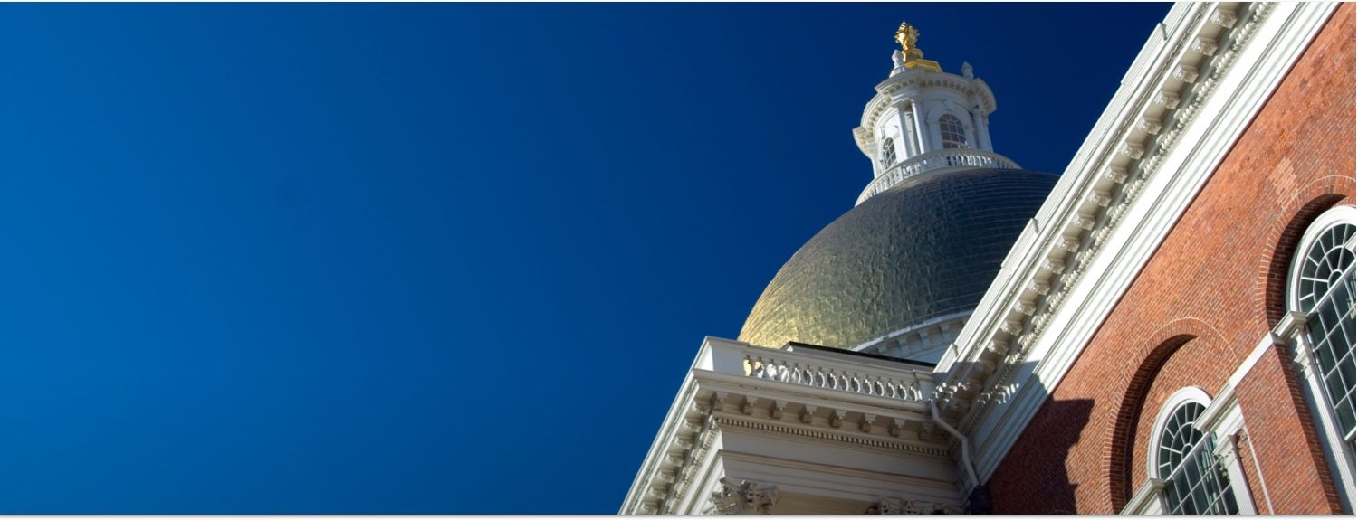 Picture of Boston MA state house profile