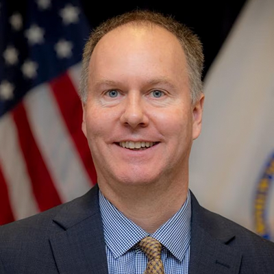 A headshot of Jason Snyder, Secretary of the Executive Office of Technology Services and Security