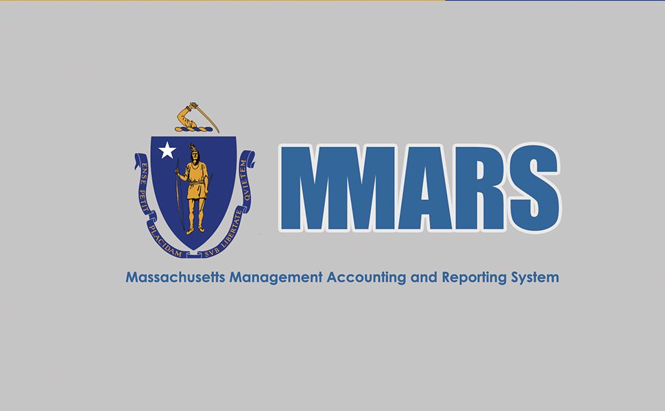 The MMARS wordmark and the text "Massachusetts Management Accounting and Reporting System".
